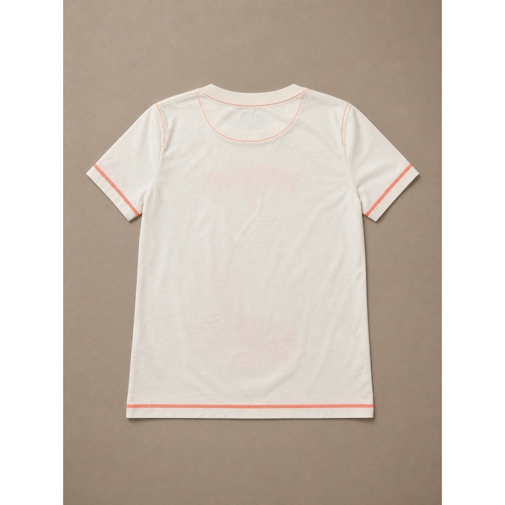NWT Hermès Jungle Love Tee 36 Robert Dallet Neon Orange Beige Paille Leopard - Picture 5 of 9